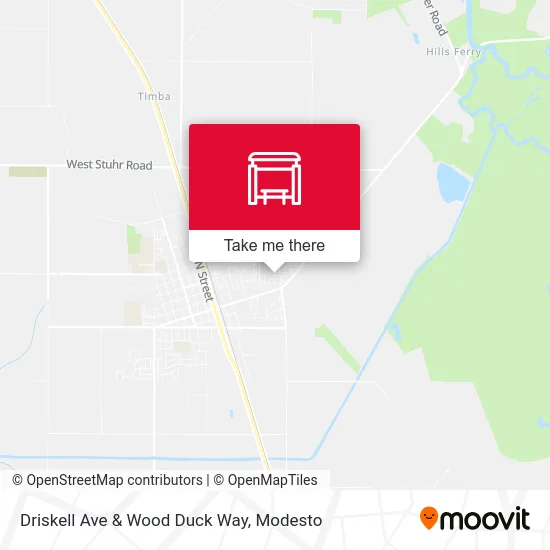 Driskell Ave & Wood Duck Way map