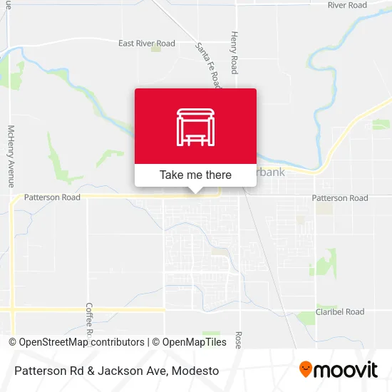 Mapa de Patterson Rd & Jackson Ave