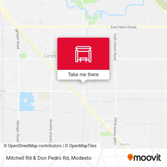 Mapa de Mitchell Rd & Don Pedro Rd
