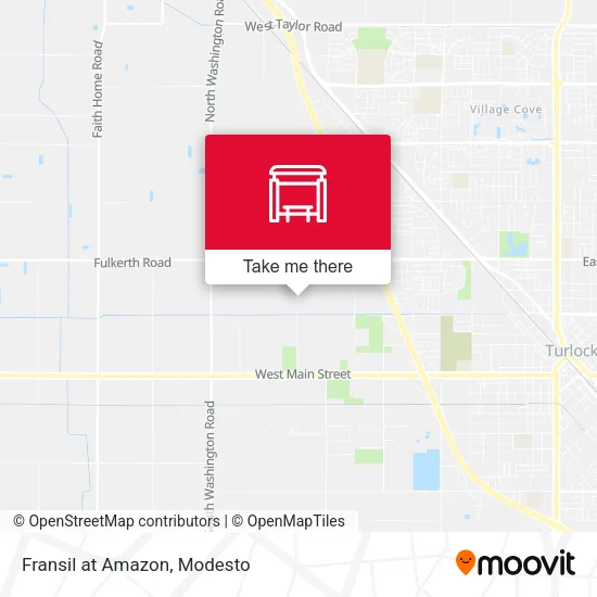 Fransil at Amazon map