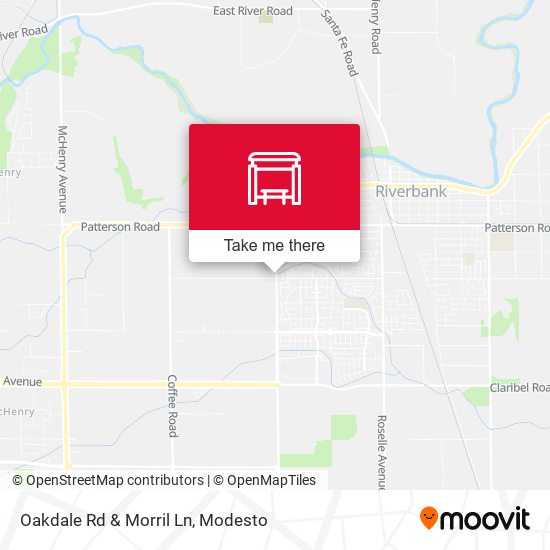 Mapa de Oakdale Rd & Morril Ln