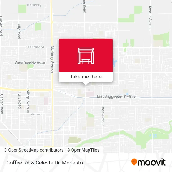 Mapa de Coffee Rd & Celeste Dr