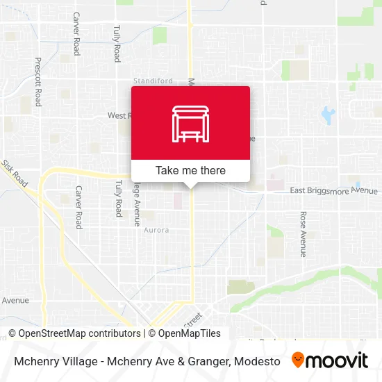 Mapa de Mchenry Village - Mchenry Ave & Granger