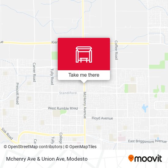 Mchenry Ave & Union Ave map