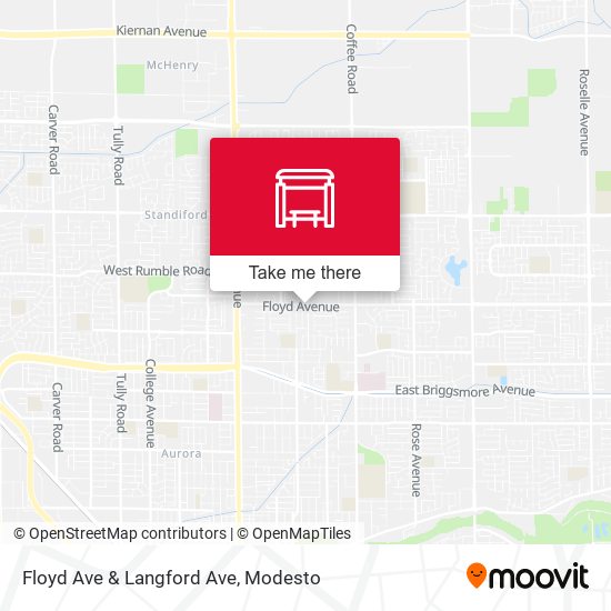 Floyd Ave & Langford Ave map
