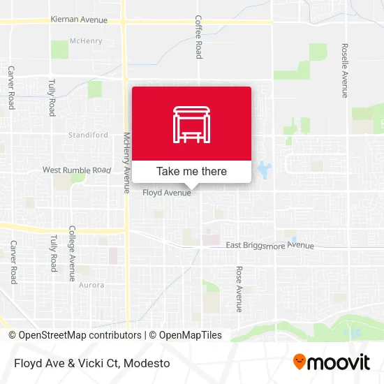 Mapa de Floyd Ave & Vicki Ct