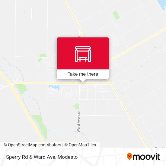 Sperry Rd & Ward Ave map