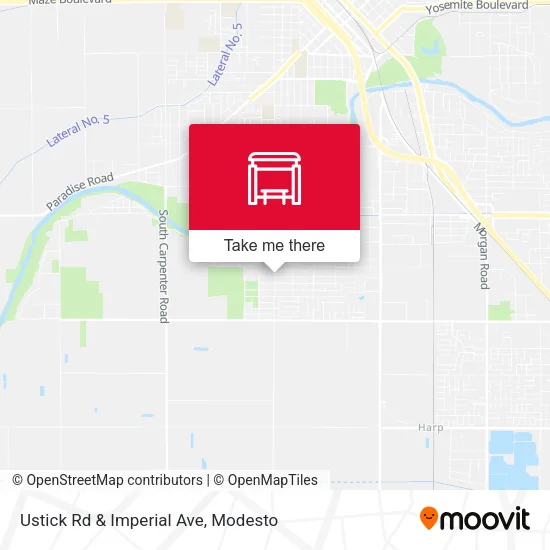 Mapa de Ustick Rd & Imperial Ave