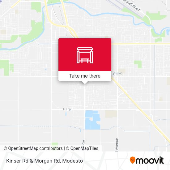 Mapa de Kinser Rd & Morgan Rd