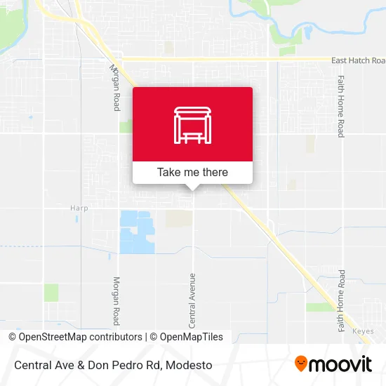 Mapa de Central Ave & Don Pedro Rd