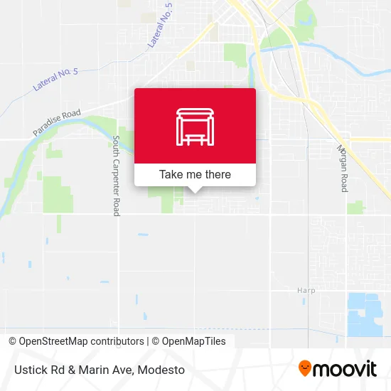 Mapa de Ustick Rd & Marin Ave