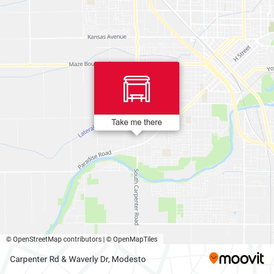 Carpenter Rd & Waverly Dr map