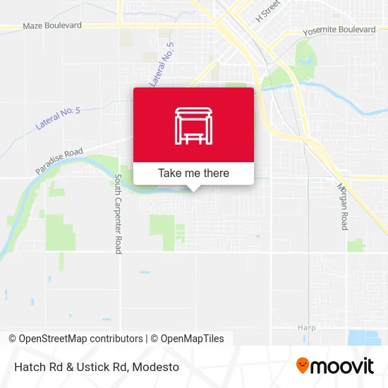 Hatch Rd & Ustick Rd map