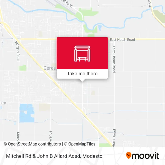 Mapa de Mitchell Rd & John B Allard Acad