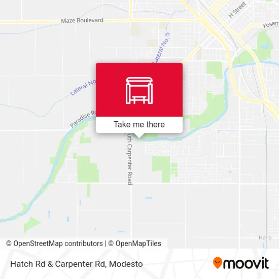 Mapa de Hatch Rd & Carpenter Rd