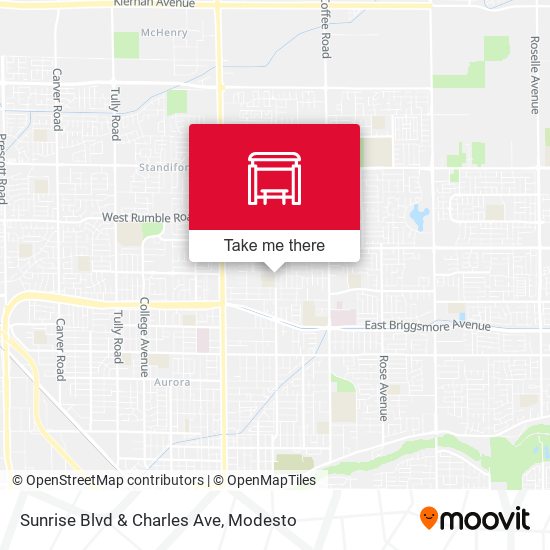 Sunrise Blvd & Charles Ave map