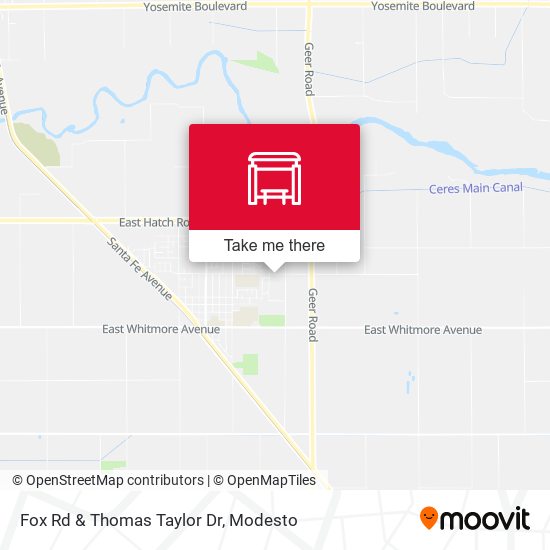 Fox Rd & Thomas Taylor Dr map