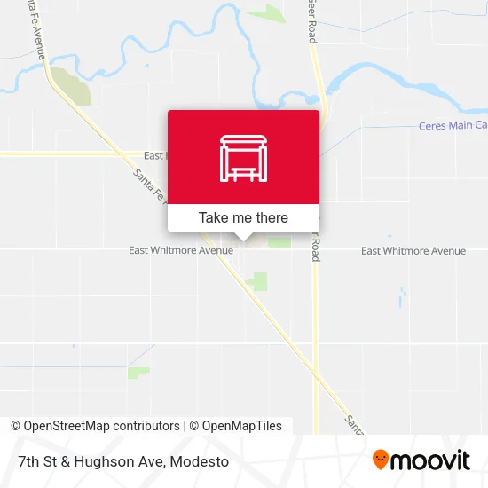 Mapa de 7th St & Hughson Ave