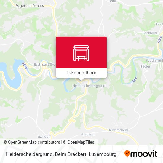 Heiderscheidergrund, Beim Bréckert map