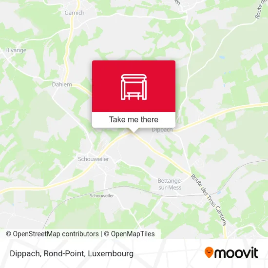 Dippach, Rond-Point map