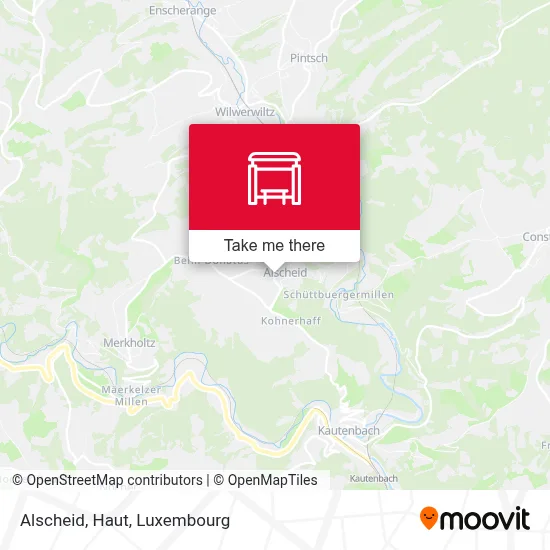 Alscheid, Haut map