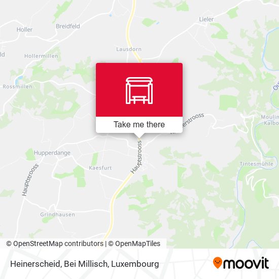 Heinerscheid, Bei Millisch map