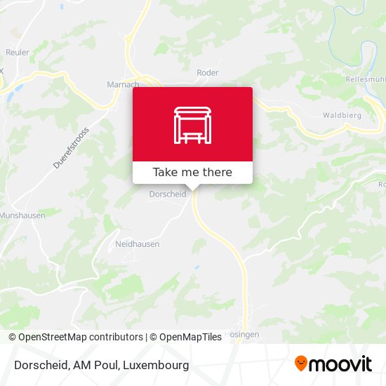 Dorscheid, AM Poul map