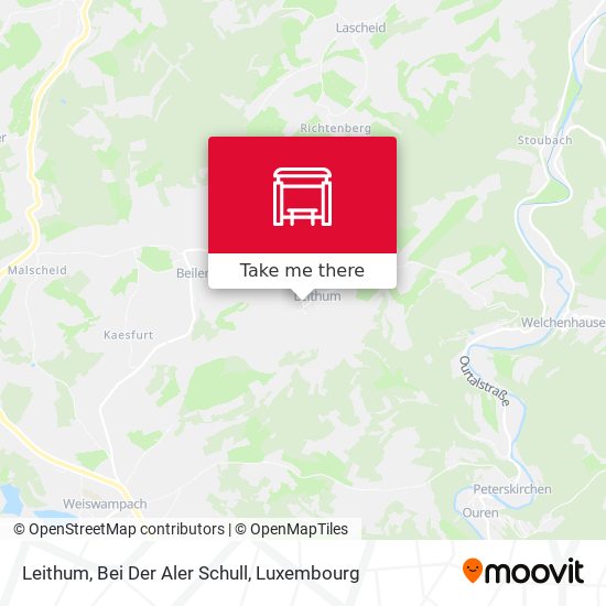 Leithum, Bei Der Aler Schull map