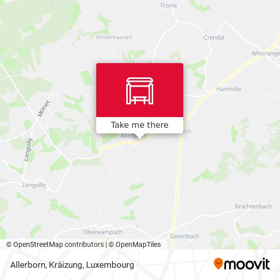 Allerborn, Kräizung map