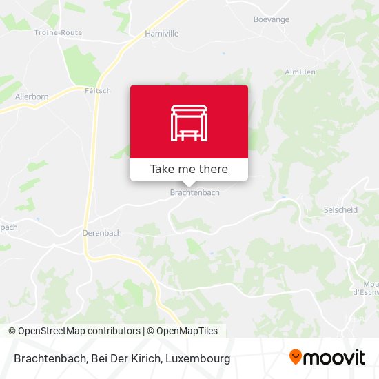 Brachtenbach, Bei Der Kirich Karte