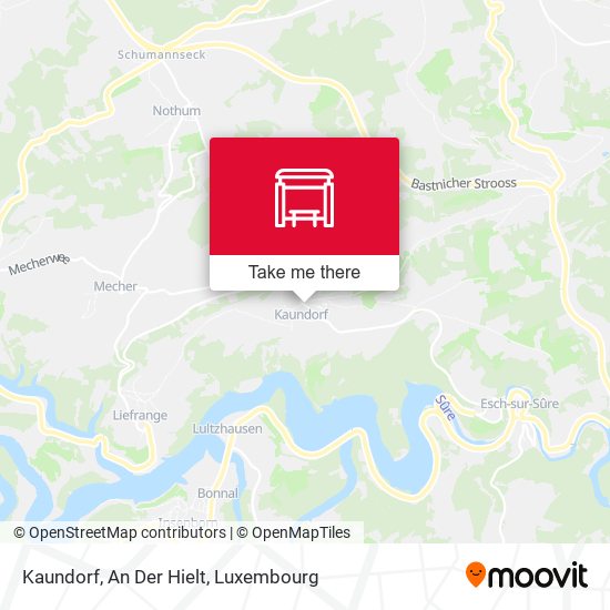 Kaundorf, An Der Hielt map