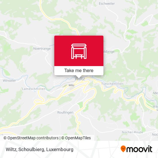 Wiltz, Schoulbierg map