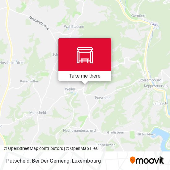 Putscheid, Bei Der Gemeng map