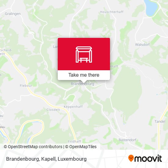 Brandenbourg, Kapell map