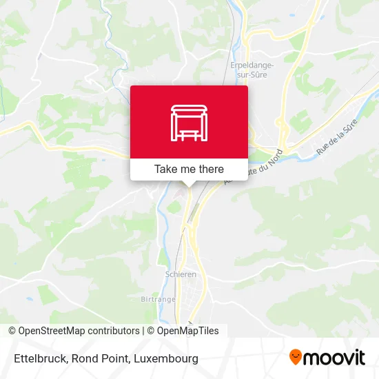 Ettelbruck, Rond Point map