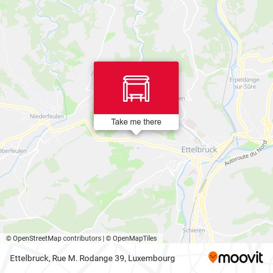 Ettelbruck, Rue M. Rodange 39 Karte