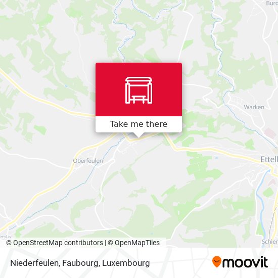 Niederfeulen, Faubourg map