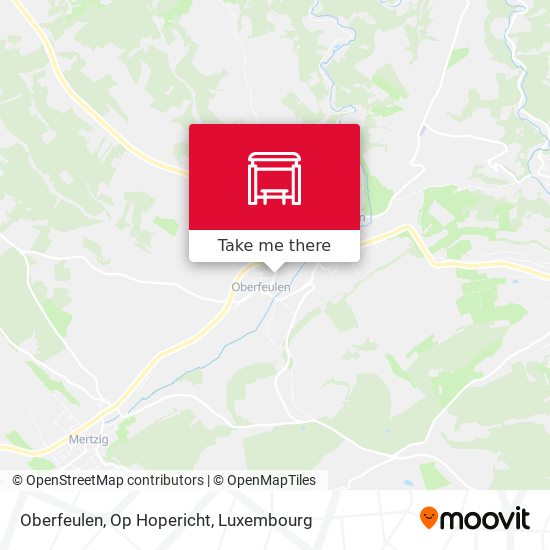 Oberfeulen, Op Hopericht map