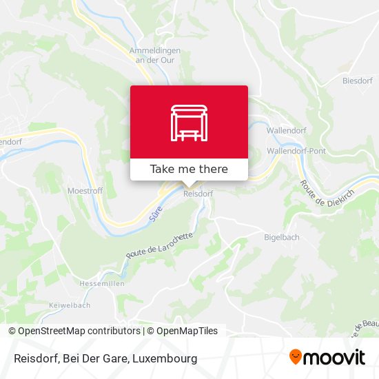 Reisdorf, Bei Der Gare map