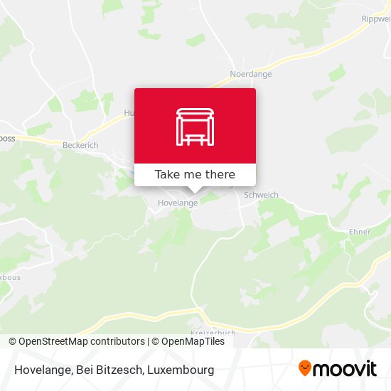 Hovelange, Bei Bitzesch map