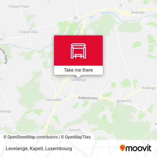 Levelange, Kapell map