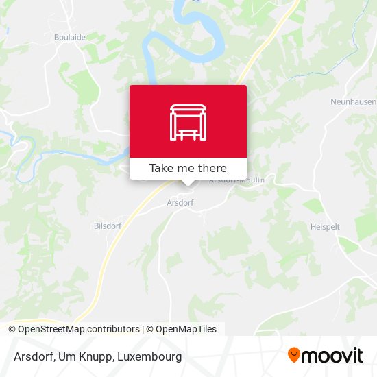 Arsdorf, Um Knupp map