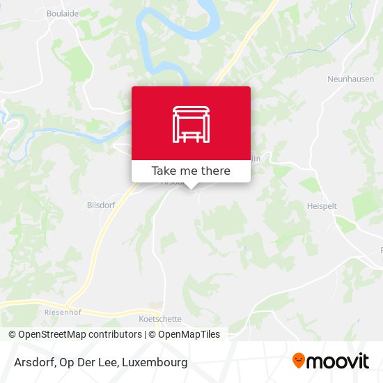 Arsdorf, Op Der Lee map