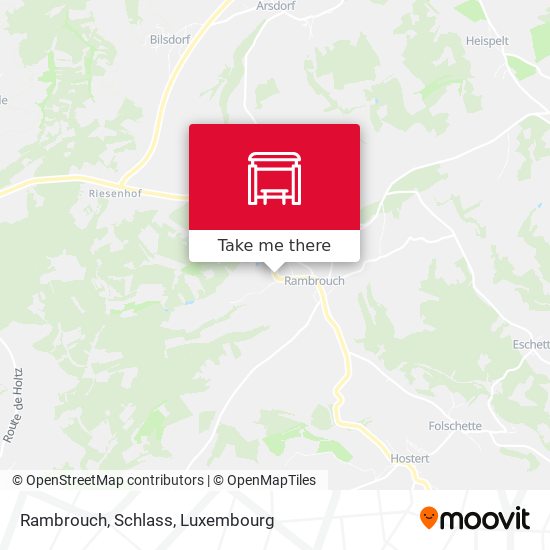 Rambrouch, Schlass map