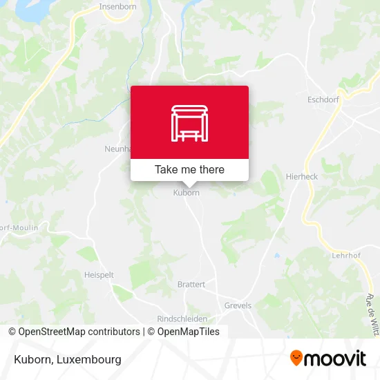 Kuborn map
