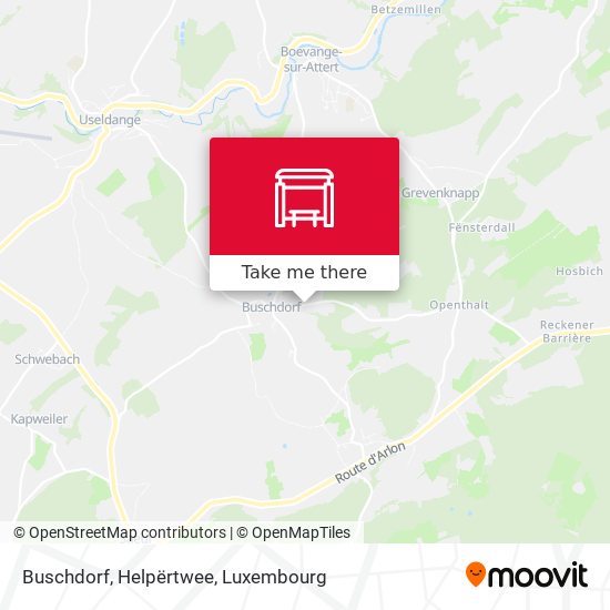 Buschdorf, Helpërtwee map