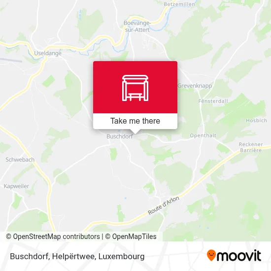 Buschdorf, Helpërtwee map