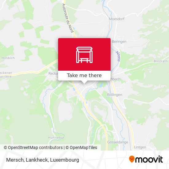 Mersch, Lankheck map