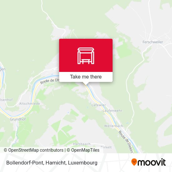 Bollendorf-Pont, Hamicht map
