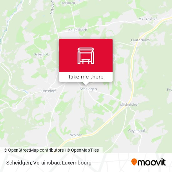 Scheidgen, Veräinsbau map